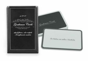 Gentleman Cards für Komplimente und Erstkontakt